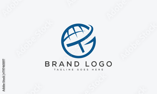 letter TG logo design vector template design for brand