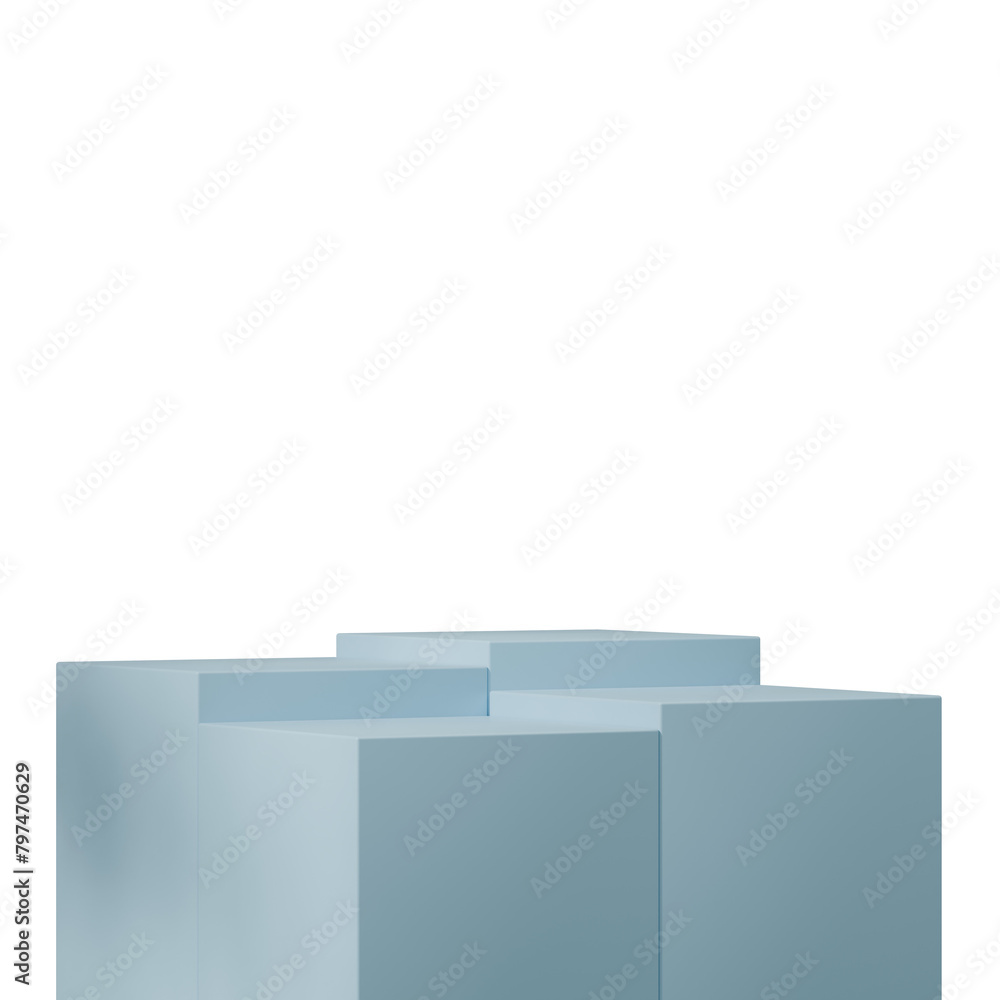 transparent background of light blue block shape podium, in square minimal scene 3d render
transparent background of light blue block shape podium, in square minimal scene 3d render