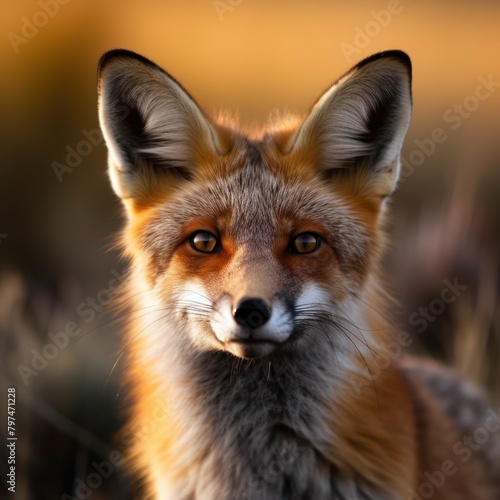 a fox looking at the camera © Balaraw