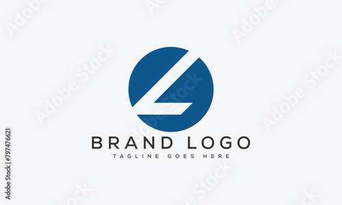 Free Download letter L logo design vector template design for brand - GFXLoad