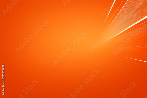 Contraste padrão de ondas curvas laranja e branco. Fundo ondulado corporativo abstrato com círculos. Design de banner vetorial photo