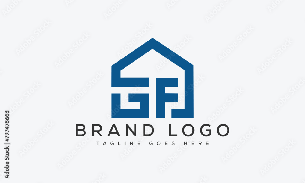 letter GF logo design vector template design for brand letter GF logo design vector template design for brand