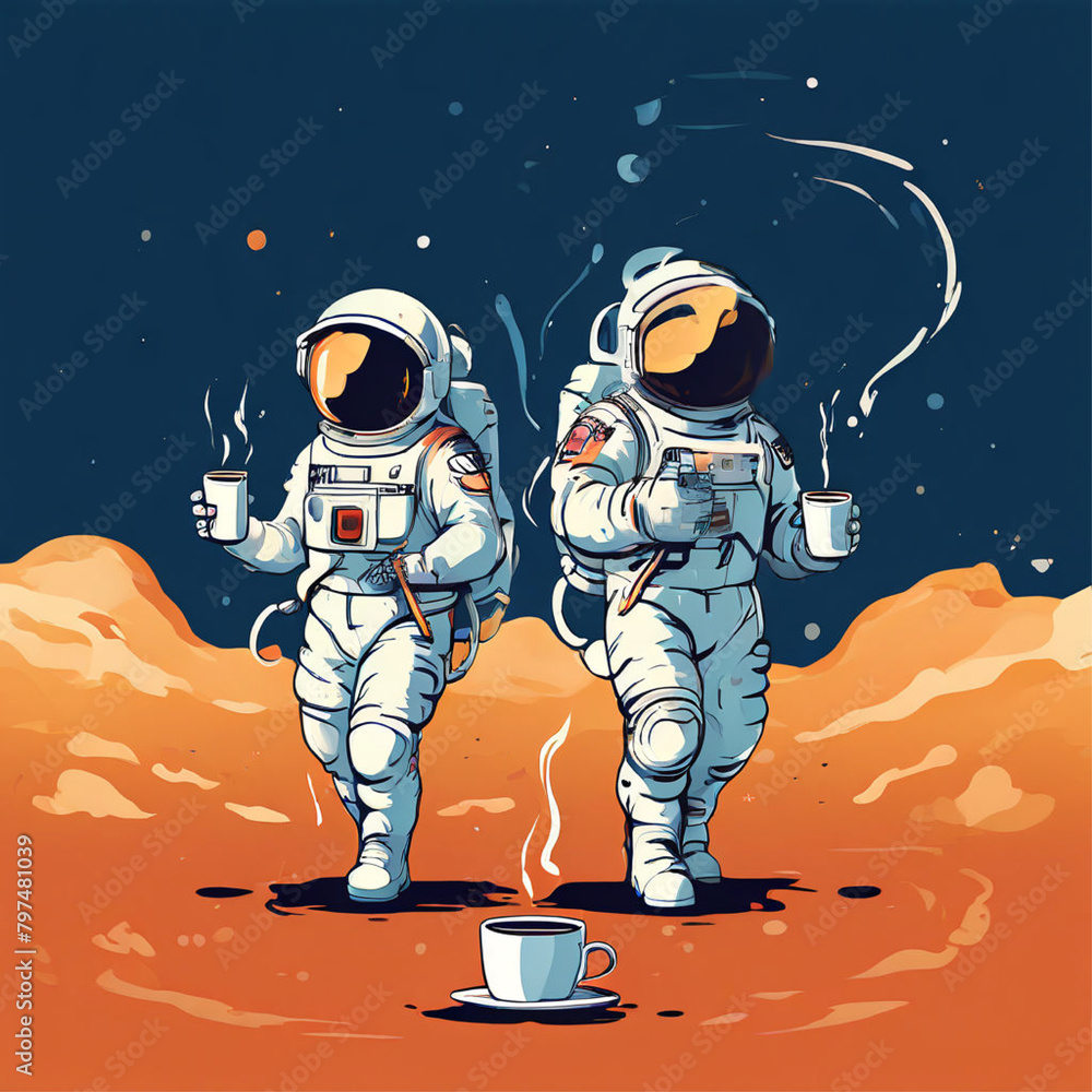 ai generate an astronaut in space ai generate an astronaut in space