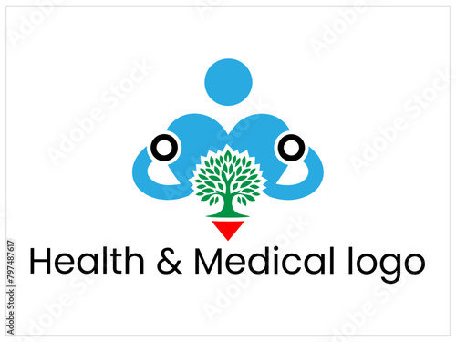Wallpaper Mural Health and medical logo design vector Torontodigital.ca