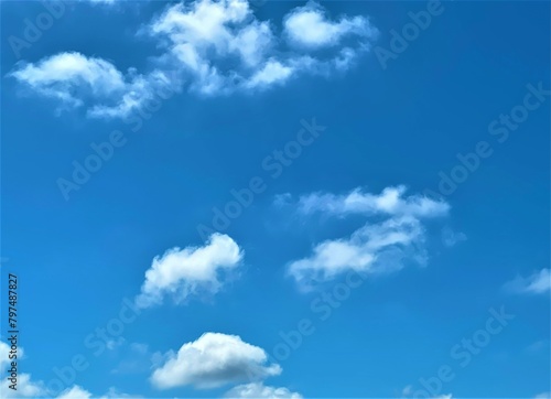 青空と雲