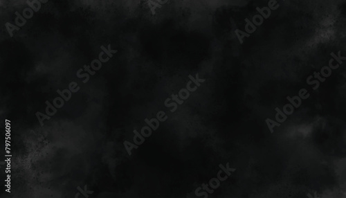 Abstract black wall, stone texture. Abstract distressed vintage grunge. Black grunge texture. Black stone background. Black and white background.