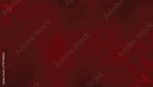 Red grunge background. Abstract dark red background. Watercolor grunge texture. 