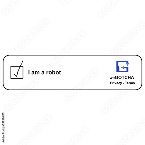 I am a robot - check mark photo