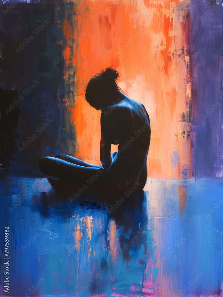 A graceful being, bathed in light, materializes from a painted world, hyper realistic, low noise, low texture A graceful being, bathed in light, materializes from a painted world, hyper realistic, low noise, low texture