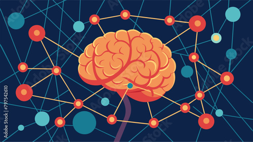 An artistic representation of brain mapping reveals the beautiful interconnected web of neurons and synapses that make up the human brain..