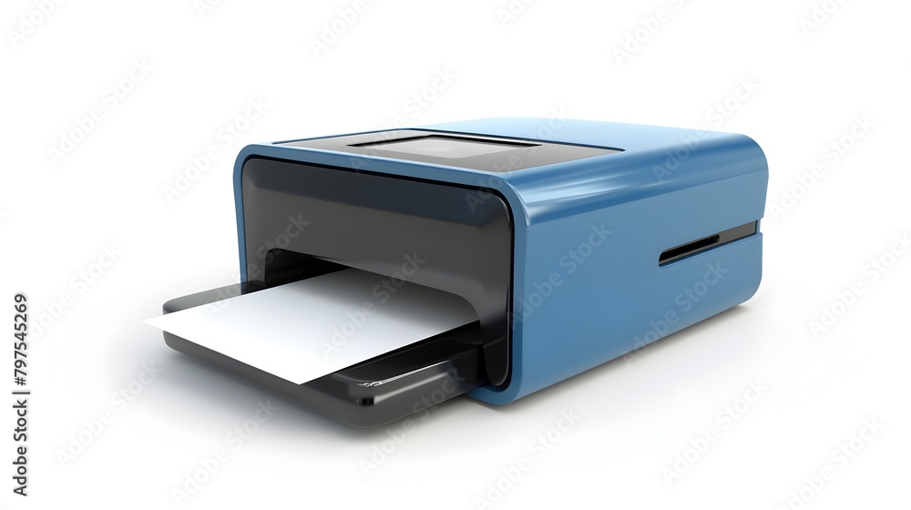 Stylized 3D Printer Icon Representing Technological Tools and Business Equipment Stylized 3D Printer Icon Representing Technological Tools and Business Equipment