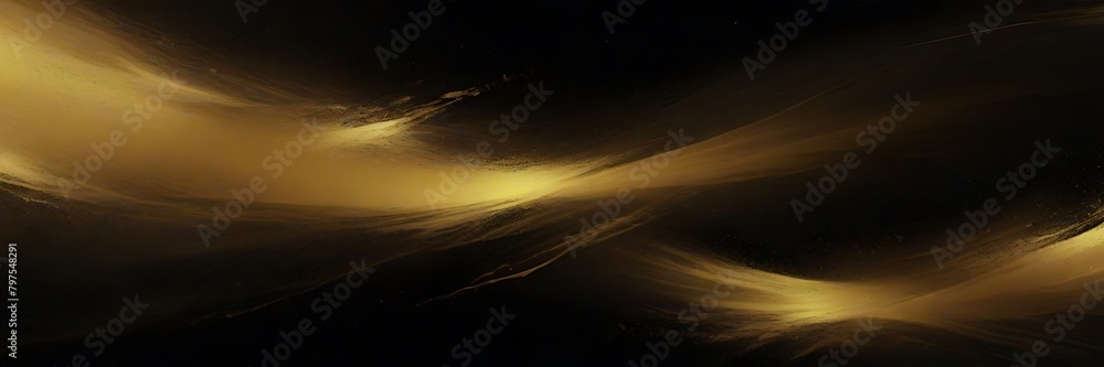 modern background of yellow abstract light waves in dynamic motion - seamless