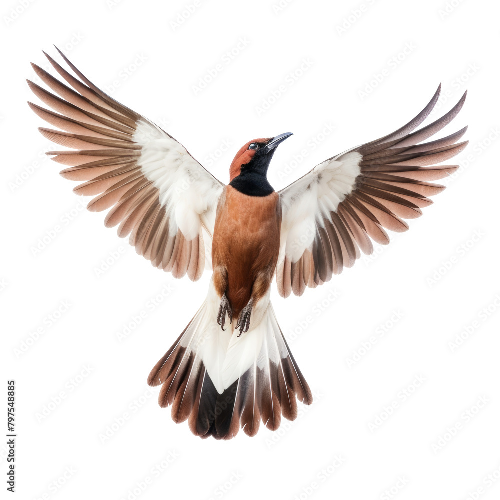 colorful bird isolated on white colorful bird isolated on white