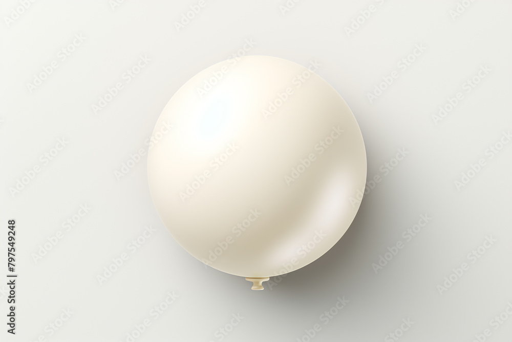 White balls on a white background. 3d render, 3d illustration White balls on a white background. 3d render, 3d illustration