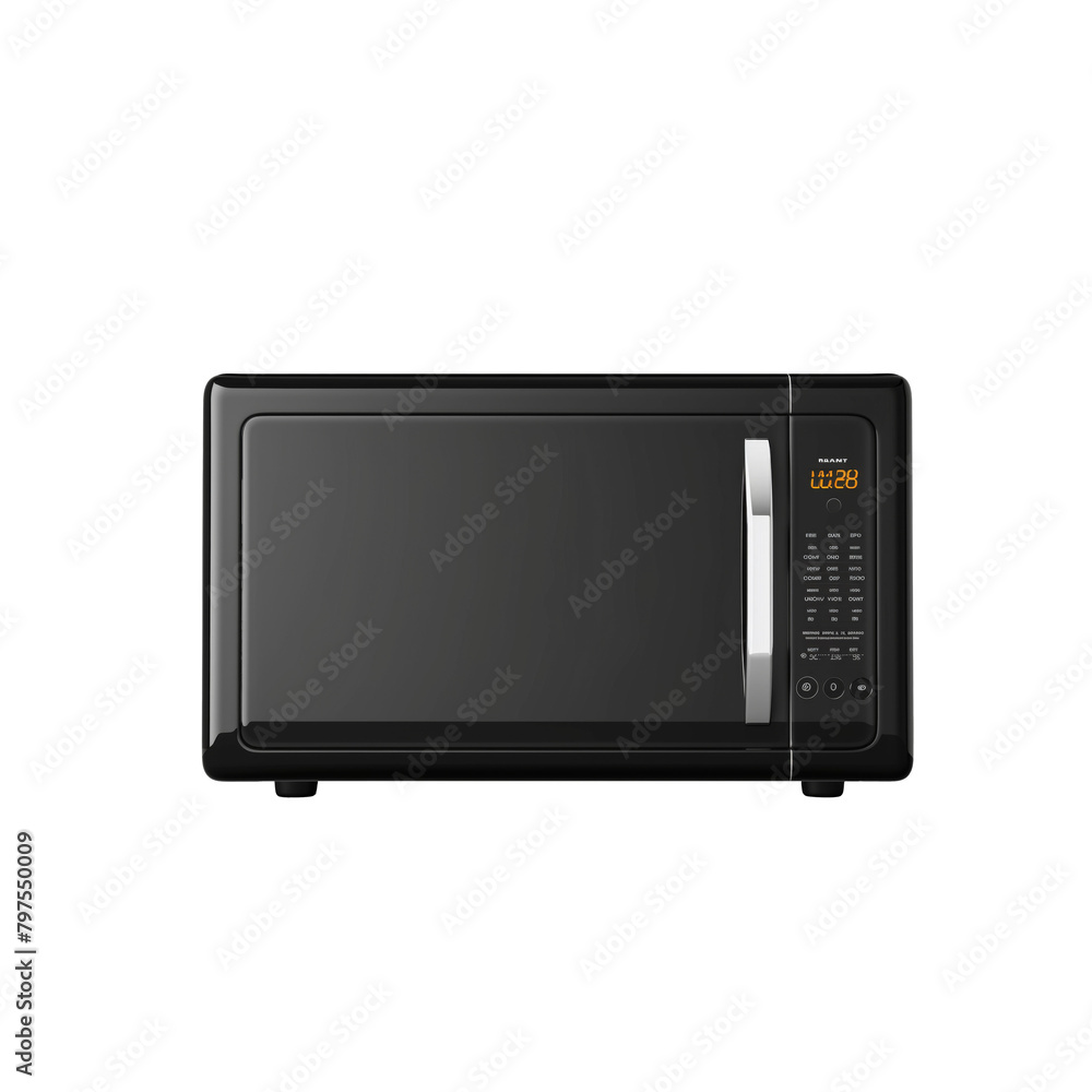 modern looking black coloured electronic microwave oven PNG modern looking black coloured electronic microwave oven PNG