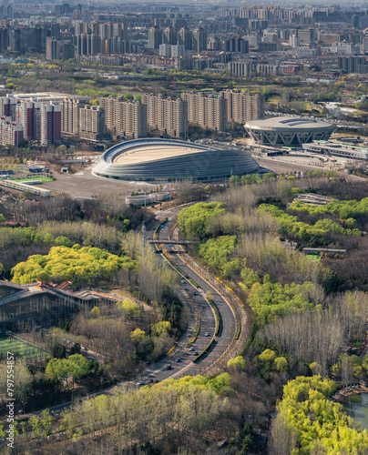Принти на полотні Beijing National Speed Skating Oval