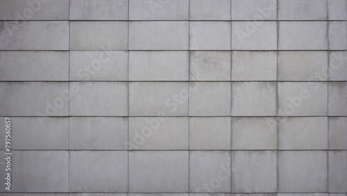 Exterior gray concrete pattern wall building.