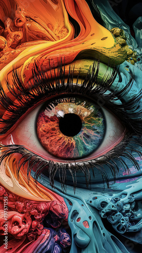 eye of the person