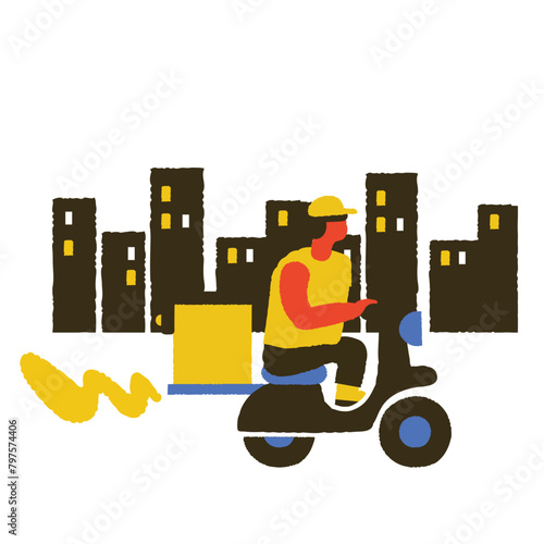 Ride a motorcycle