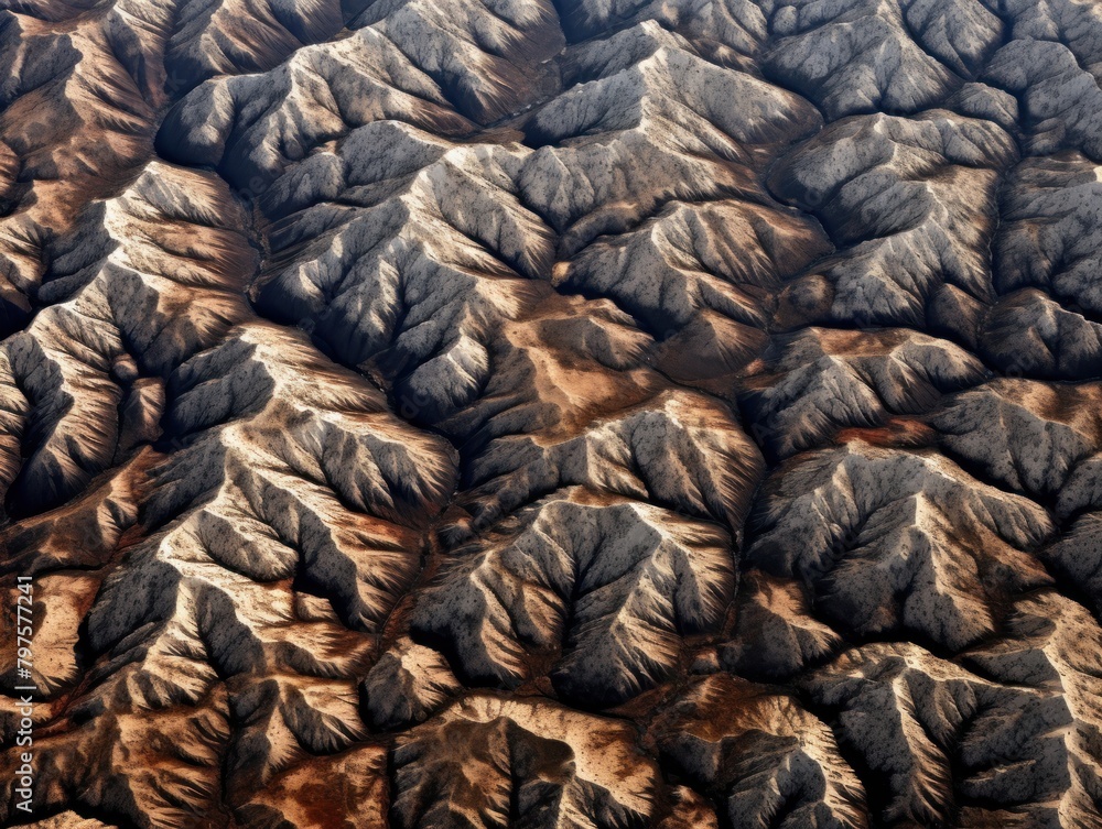 aerial view of a mountain range aerial view of a mountain range