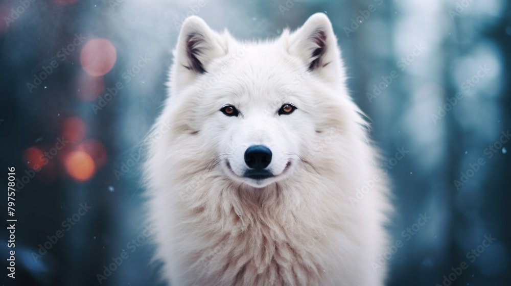 a white dog with brown eyes a white dog with brown eyes