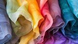 Translucent Fabrics in a Spectrum of Colors