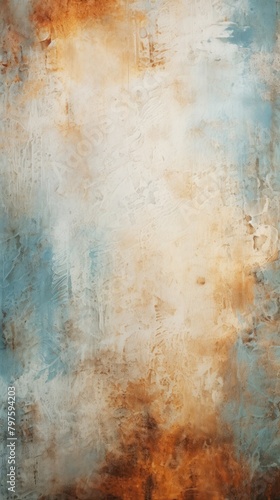 Distressed color acrylic texture abstract painting canvas.