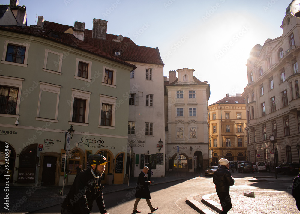 prague city streets