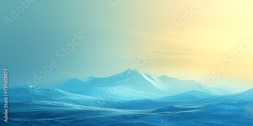 Image of Blue Golden Background in Joyful Style, Image, blue, golden background, joyful style