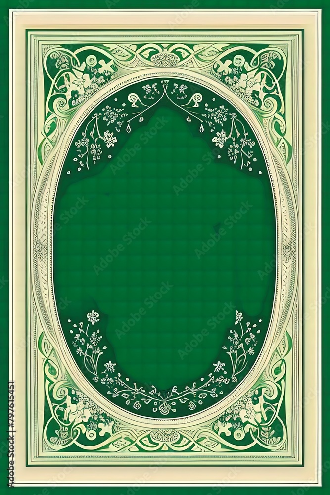 Obraz premium Decorated frame