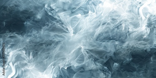 Abstract smoke pattern background with merging misty wisps 