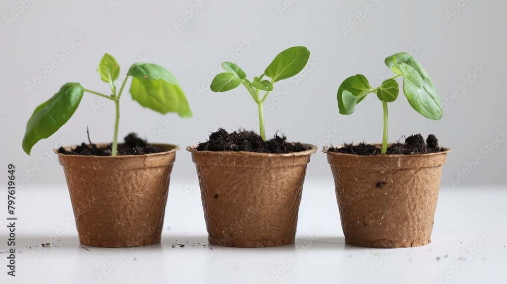 Biodegradable Planting Pots for Seedlings Biodegradable Planting Pots for Seedlings