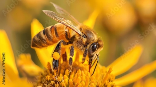 The Role of Bees in Organic Gardens © selentaori