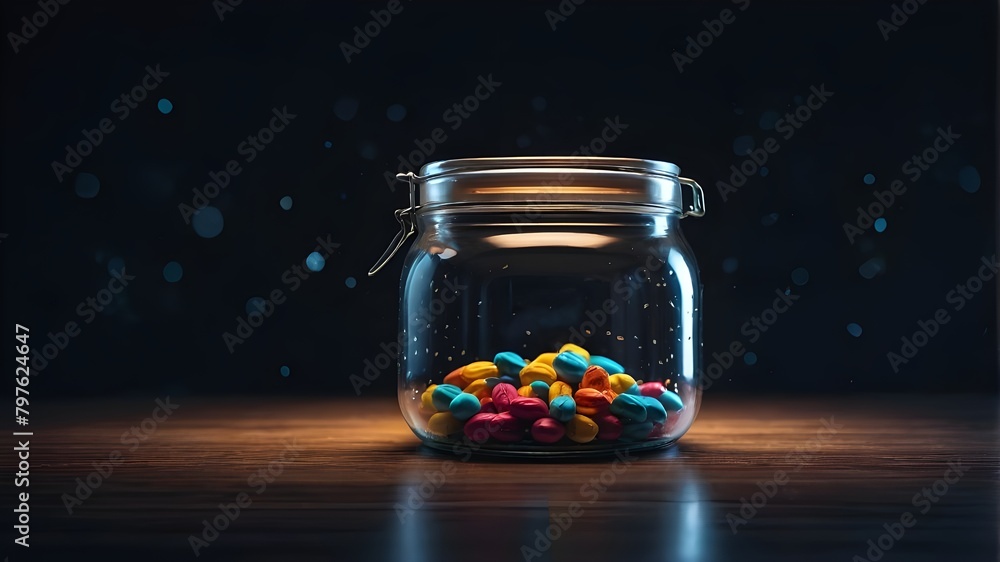 Illustration of a jar in vector form. Vector artwork for a graphic resource, sticker, or logo. Illustration of a jar in vector form. Vector artwork for a graphic resource, sticker, or logo.