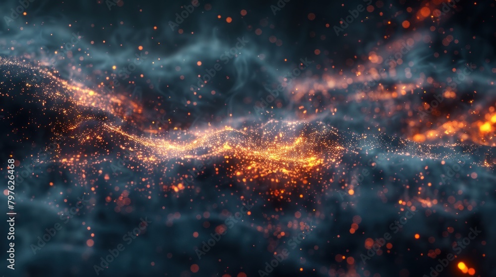 Splash background with atmospheric feel. Dynamic and artistic design element.

