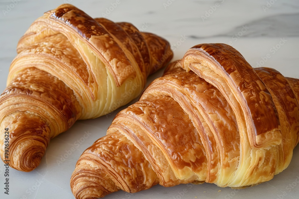 Golden Butter Croissants: A Morning Twist on Traditional French Pastry