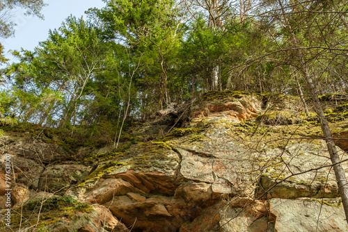 Latvian Landmarks  Licu-Langu s Towering Cliffs