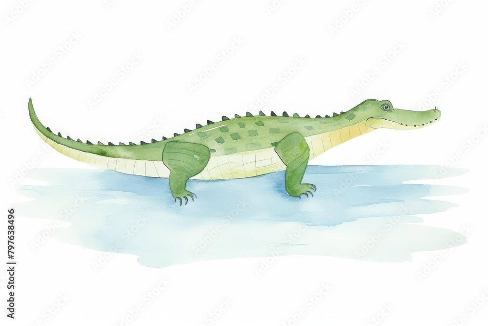 Alligator, powerful alligator Alligator, powerful alligator