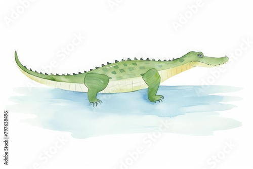 Alligator, powerful alligator © Jeannaa