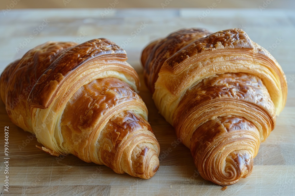 French Twist Croissants: Dessert Pastries from a Parisian Bakery