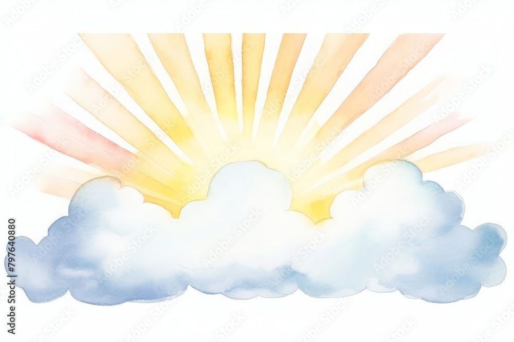minimalist sunbeam through clouds minimalist sunbeam through clouds