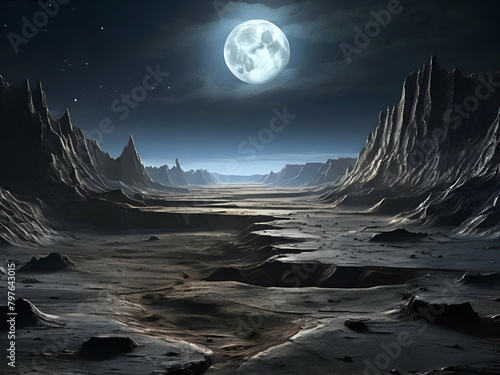 Lunar landscape