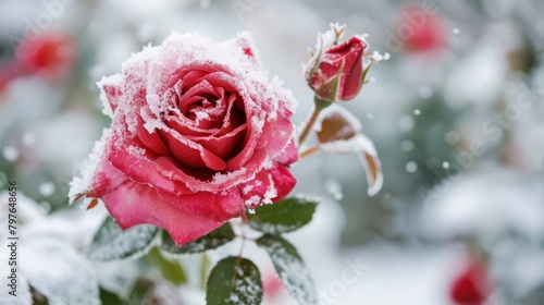 Winterizing Rose Bushes photo