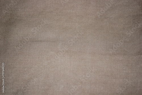 Fabric Beige fabric texture and textile background. photo