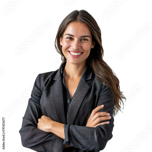 portrait of a smiling business woman