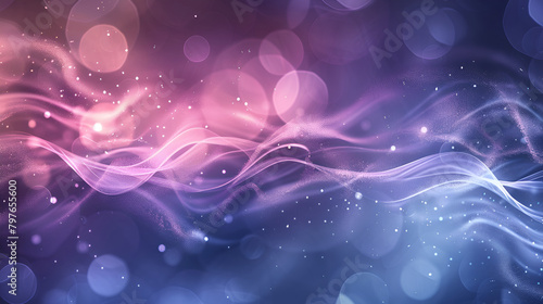 Abstract fractal texture, wisps and lights, Background design of dreamy forms and colors on the subject of dream, imagination and fantasy ,Abstract background of flowing lines and magic lights,

 photo
