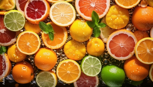1. "Summer Citrus Spectacular: Vibrant Flat Lay Photo Collection,orange, fruit, citrus, food, isolated, lemon, fresh, healthy, white, grapefruit