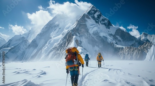 Mental strength. exploring the psychological challenges of alpinists on long expeditions photo