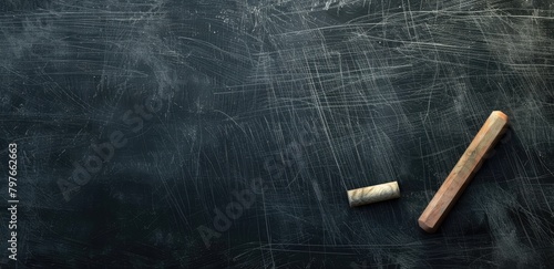 a blackboard with a brown background