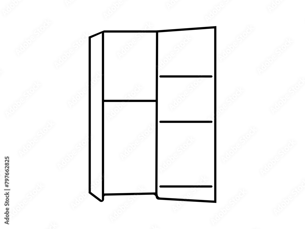 Freez outline design illustration Freez outline design illustration